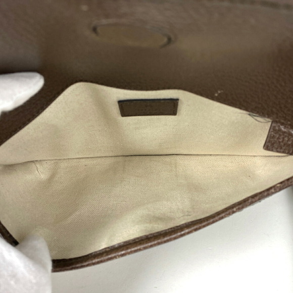 Gucci Ophidia Belt Bag Waist Sherry Web GG Supreme Beige Brown - Picture 9 of 9